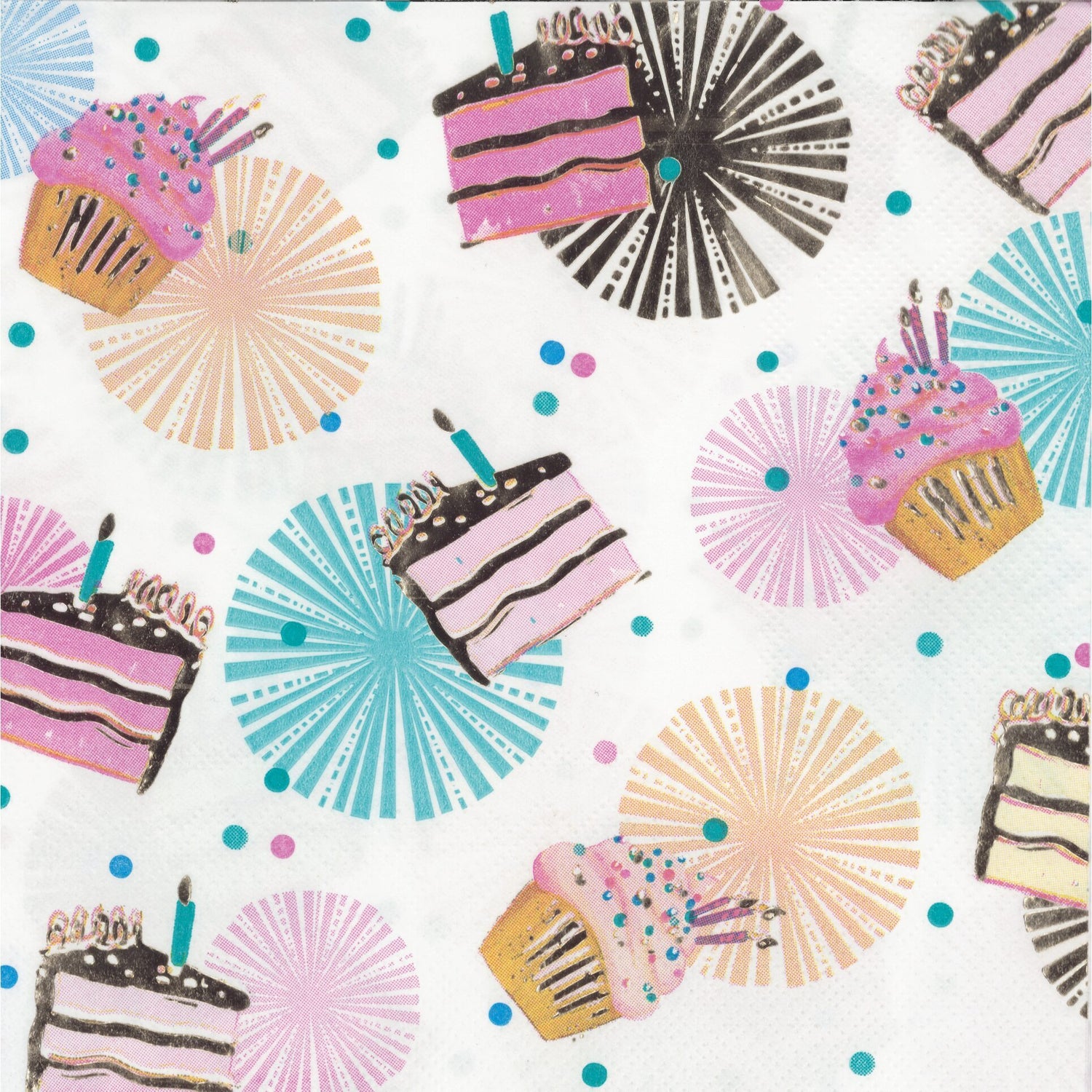 Cupcakes & Cashmere at Home Napkin/Serviette - Let Them Eat Cake
