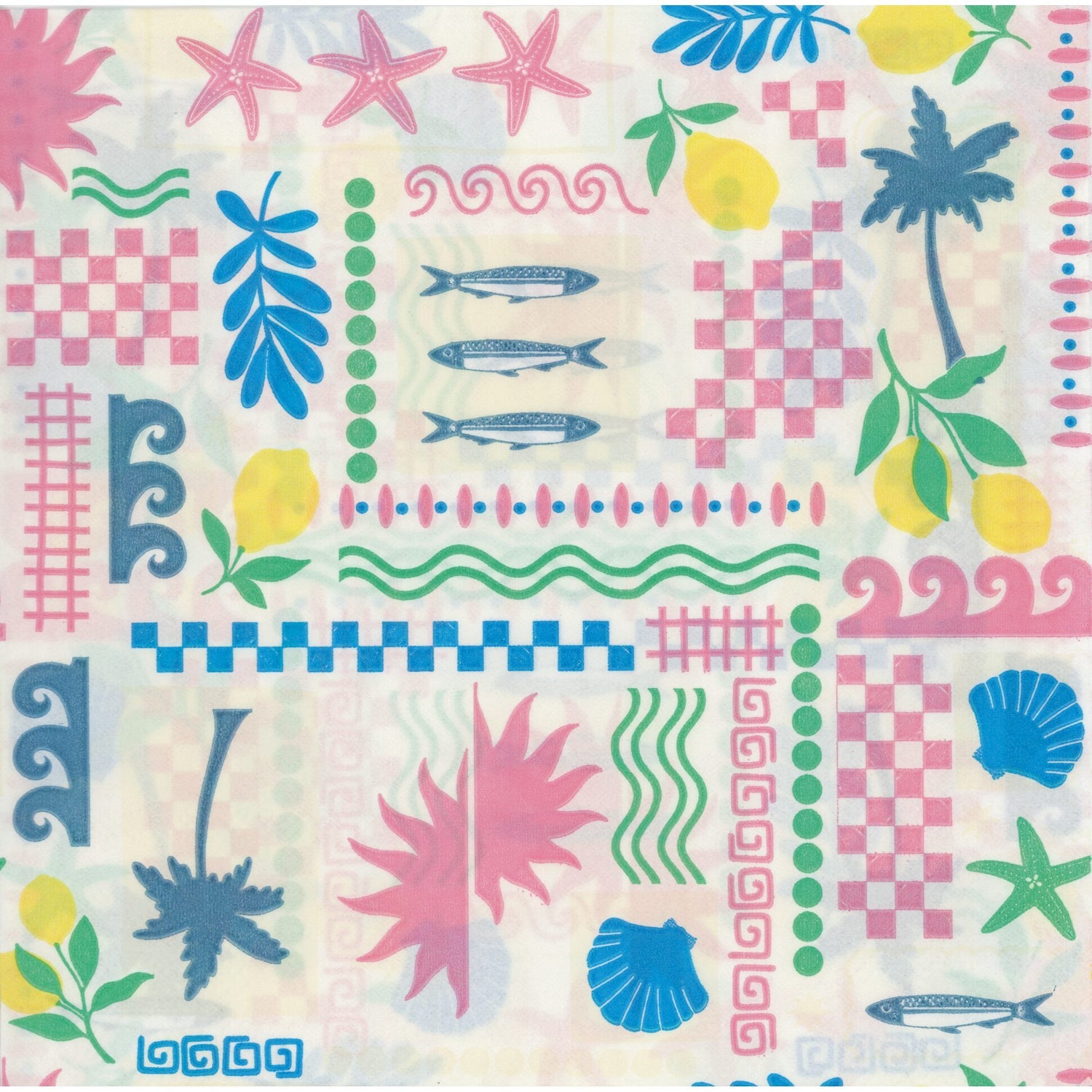 TRS Trading Group Napkin/Serviette - Palm Springs