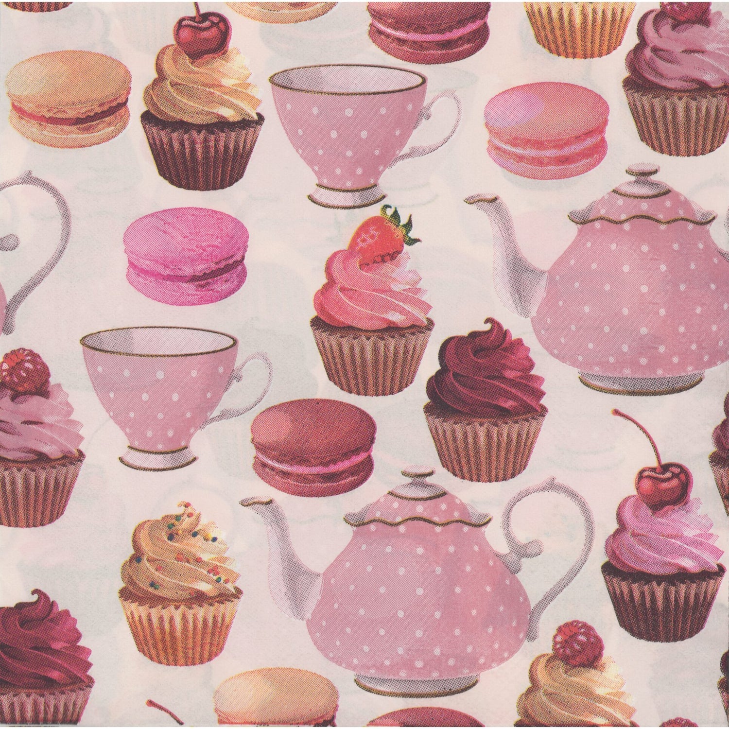 TRS Trading Group Napkin/Serviette - Afternoon Tea
