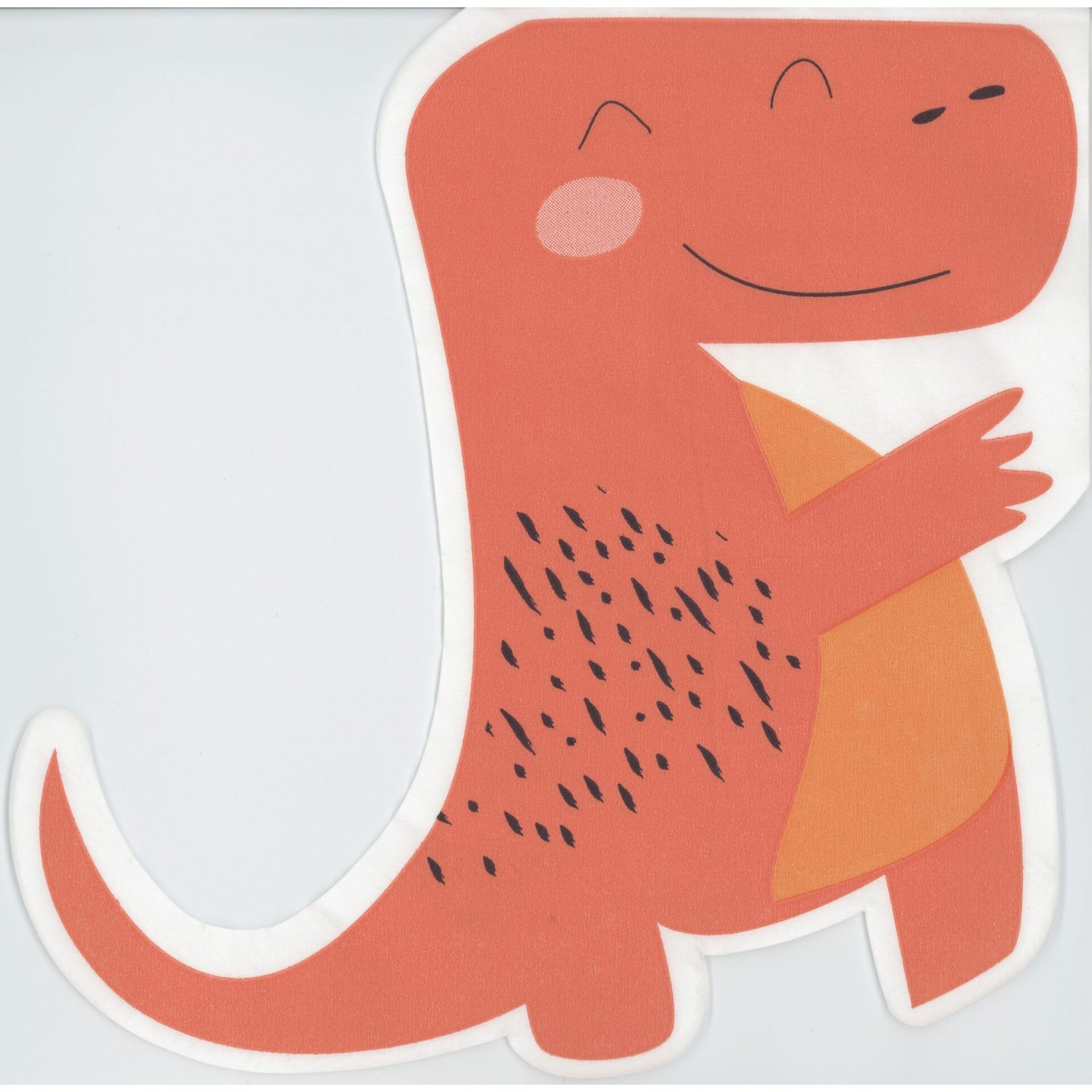 Unbranded Napkin/Serviette - Walk the Dinosaur