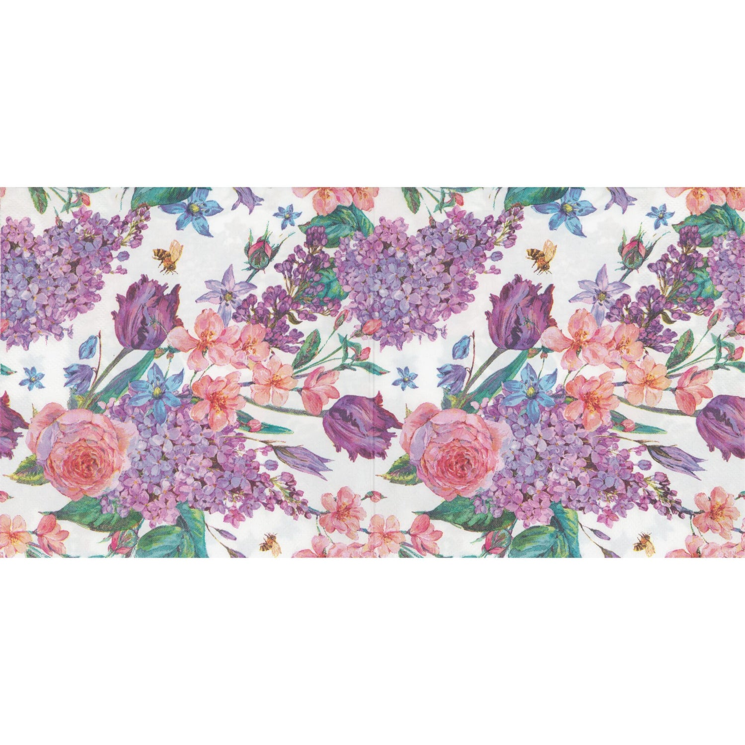 Omara Home Napkin/Serviette - Petals in the Garden Breeze