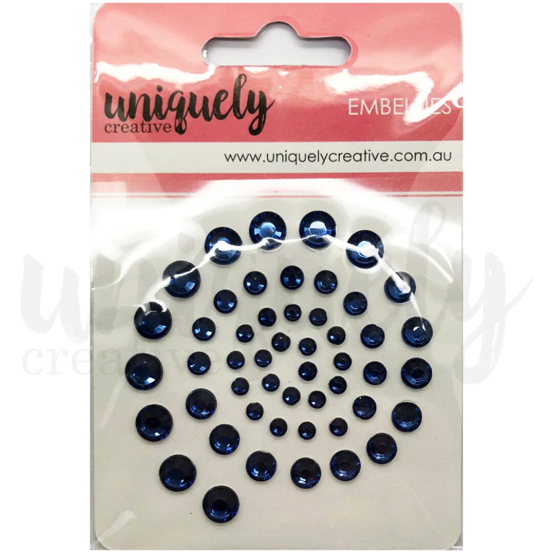 Uniquely Creative Rhinestones - Navy
