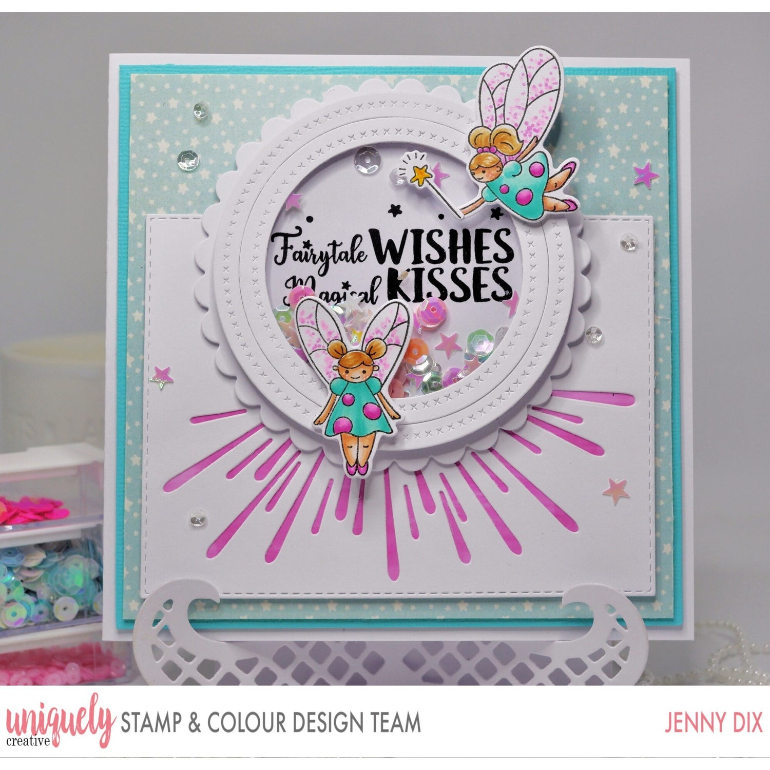 Uniquely Creative Stamp & Die Set Bundle - Fairytale Princesses
