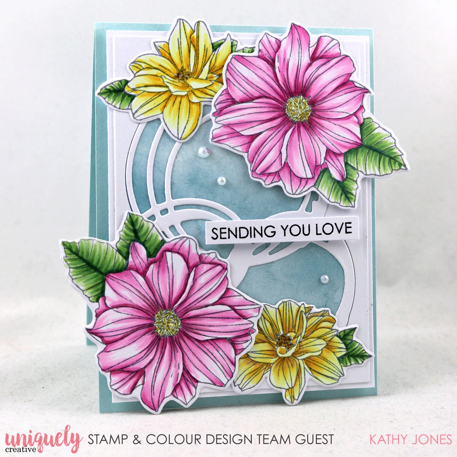 Uniquely Creative Stamp & Die Set Bundle - Sending Love