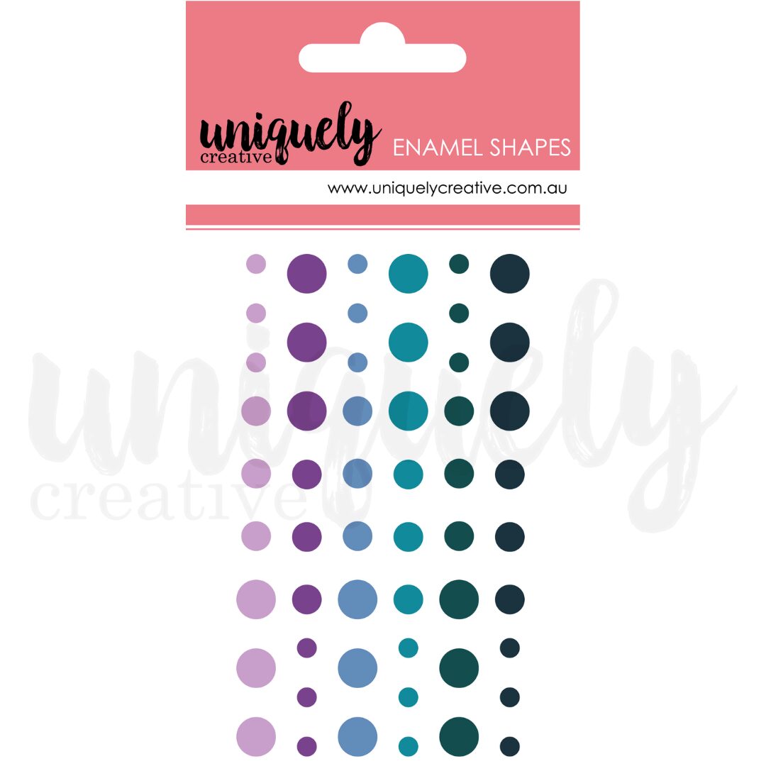 Uniquely Creative Enamel Dots - Winter