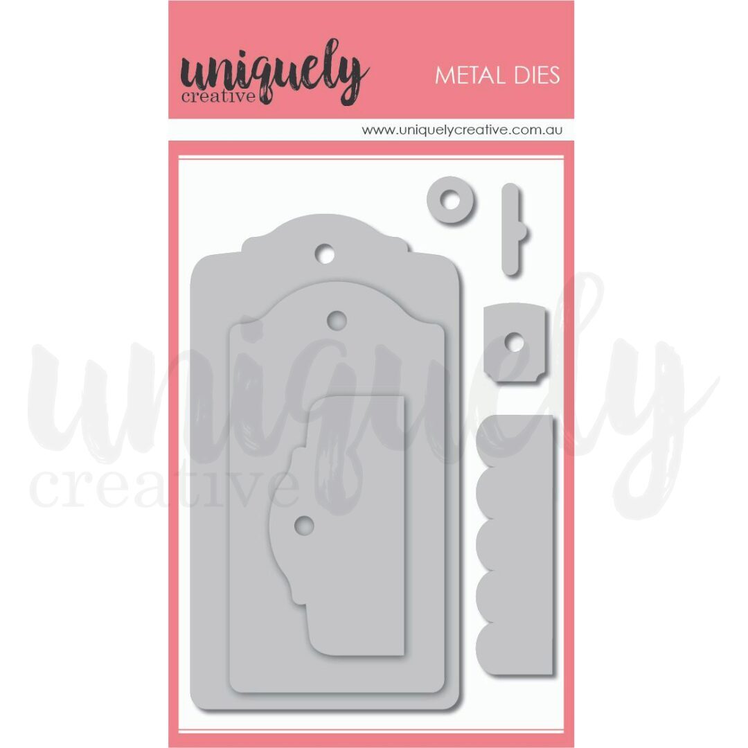 Uniquely Creative Die - Tags, Tops & Tails