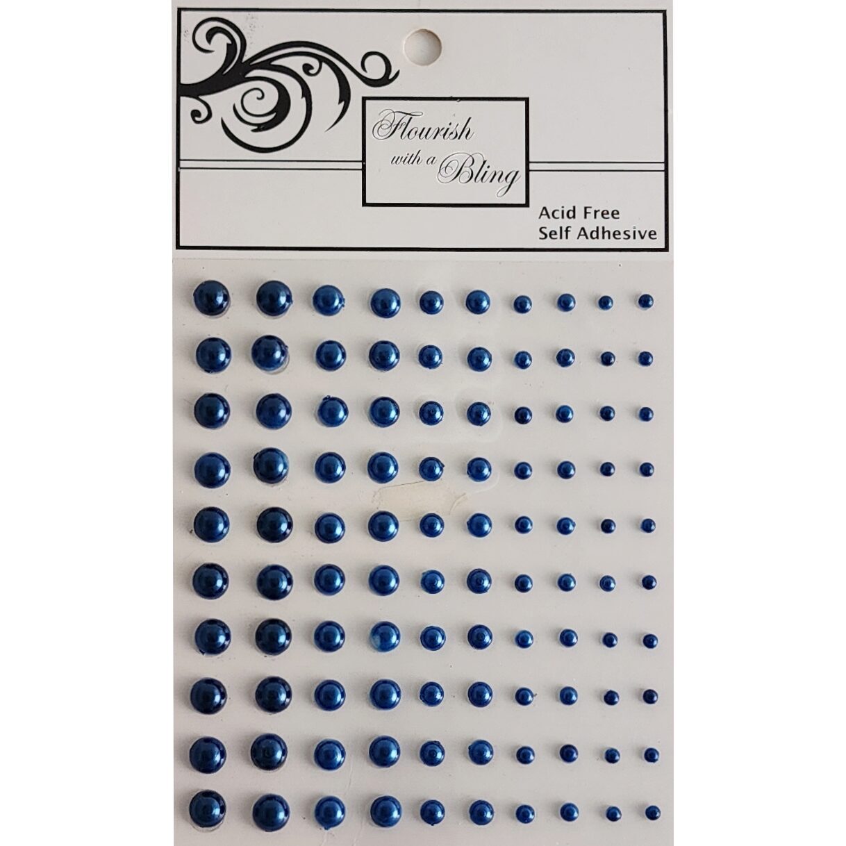FWAB Adhesive Pearls - Blue