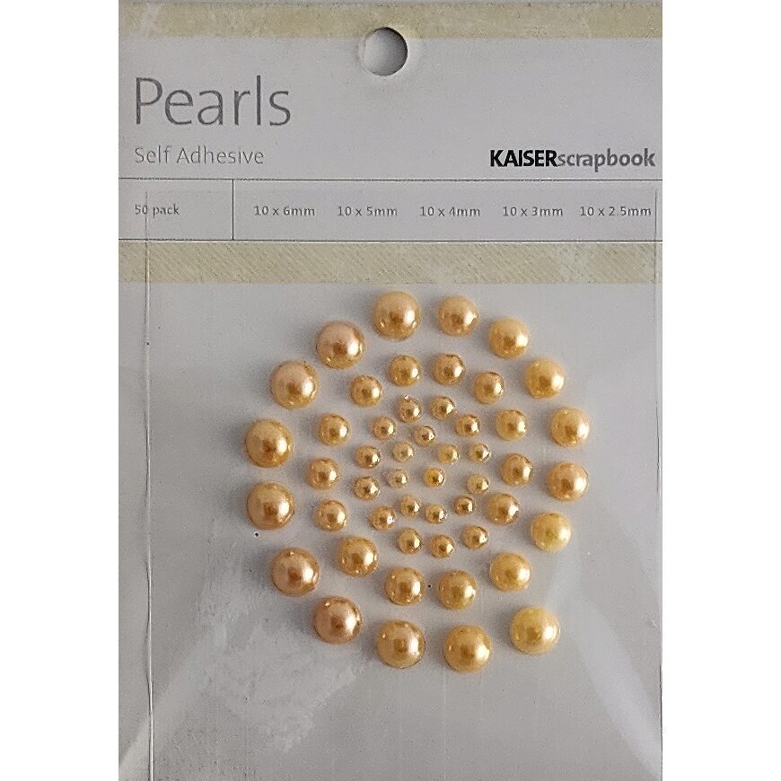 Kaisercraft Pearls - Mango