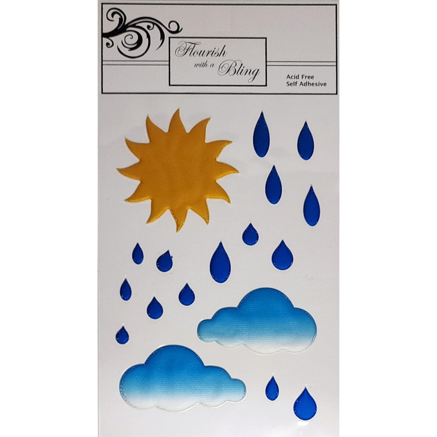 FWAB Up in the Sky Puffy Stickers