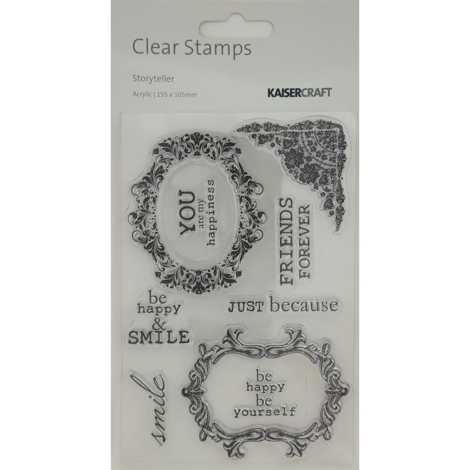 Kaisercraft Acrylic Stamp - Storyteller