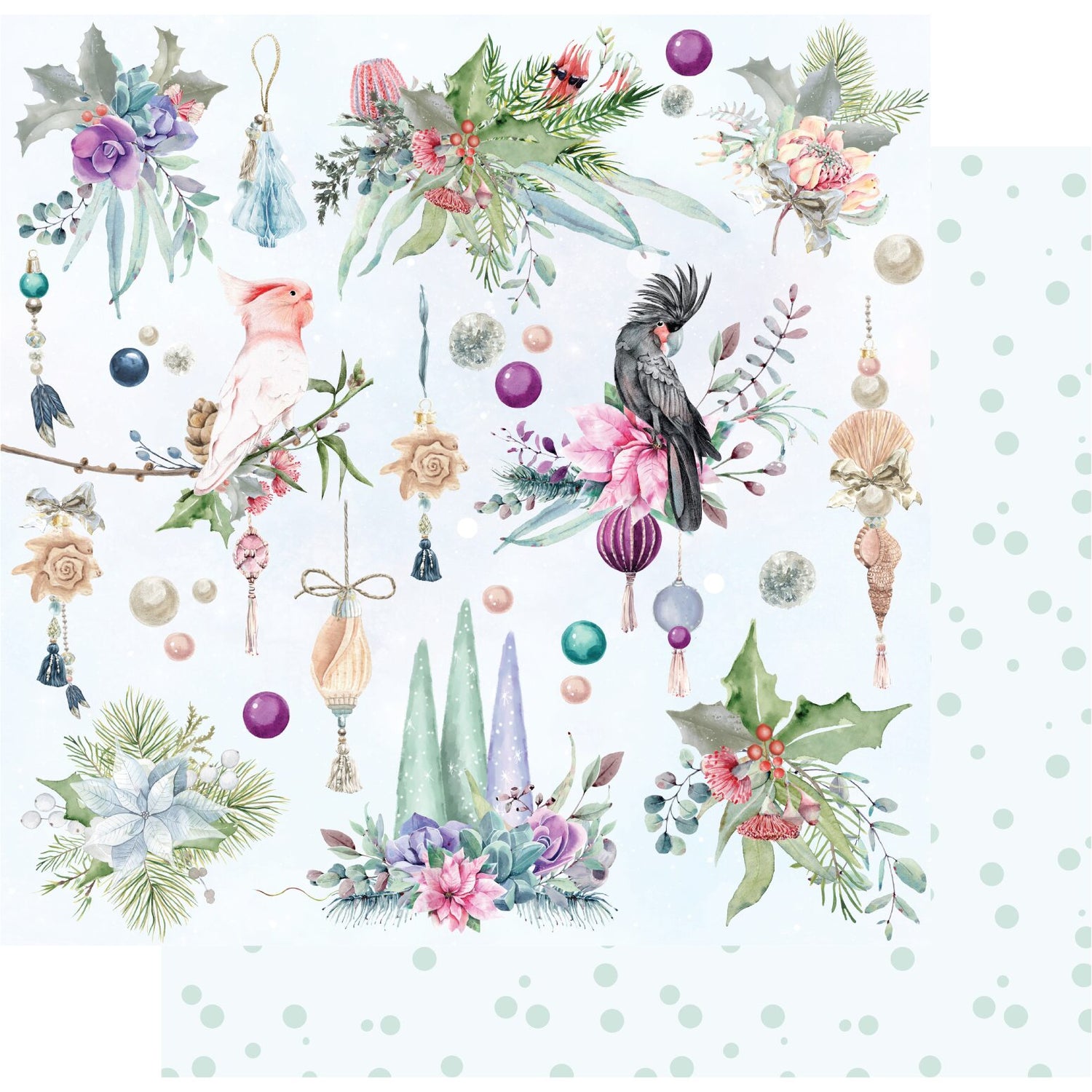 Uniquely Creative Merry & Magical - Christmas Ornaments Paper