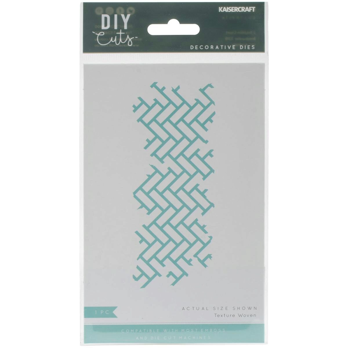Kaisercraft Decorative Die - Texture Woven