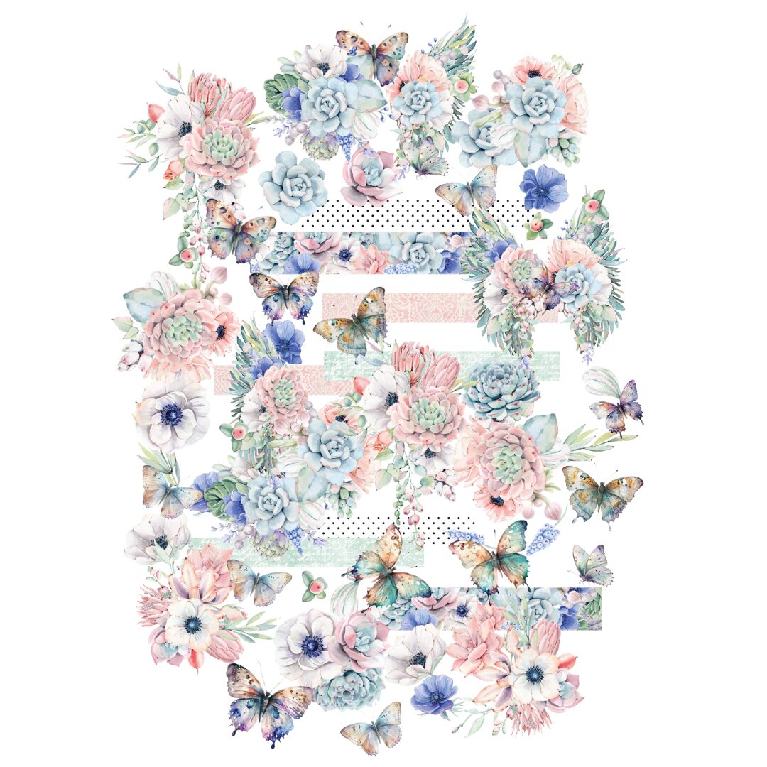 Uniquely Creative Vellum Creative Cuts - Blossom & Bloom