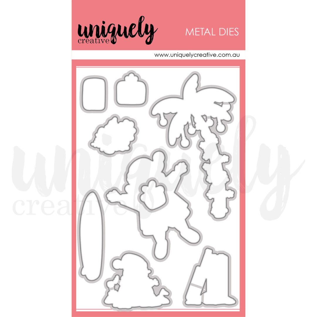 Uniquely Creative Stamp & Die Set Bundle - Sandy Santa Christmas