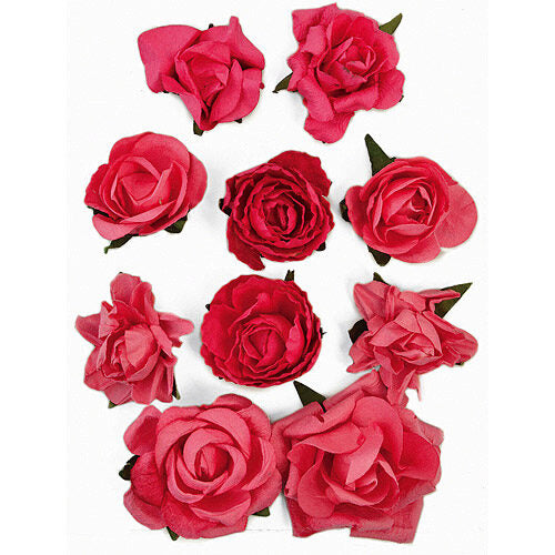 Kaisercraft Paper Blooms - Hot Pink
