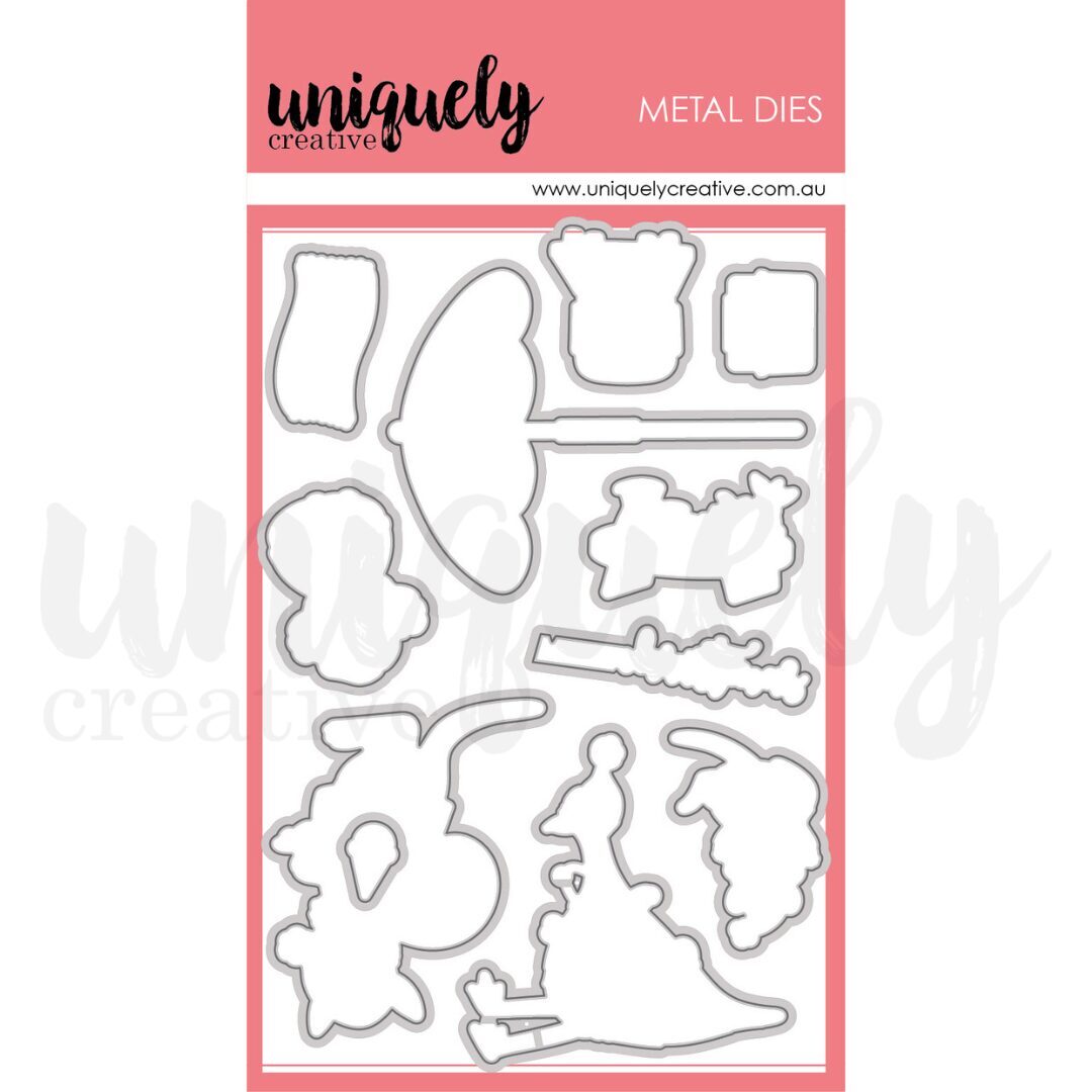 Uniquely Creative Stamp & Die Set Bundle - Aussie Beachmas