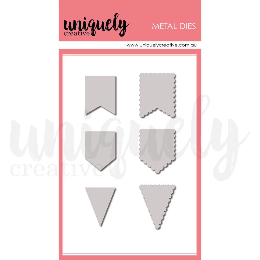 Uniquely Creative Die - Bunting Elements