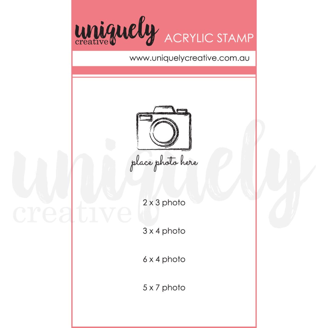 Uniquely Creative Stamp - Place Photo Here