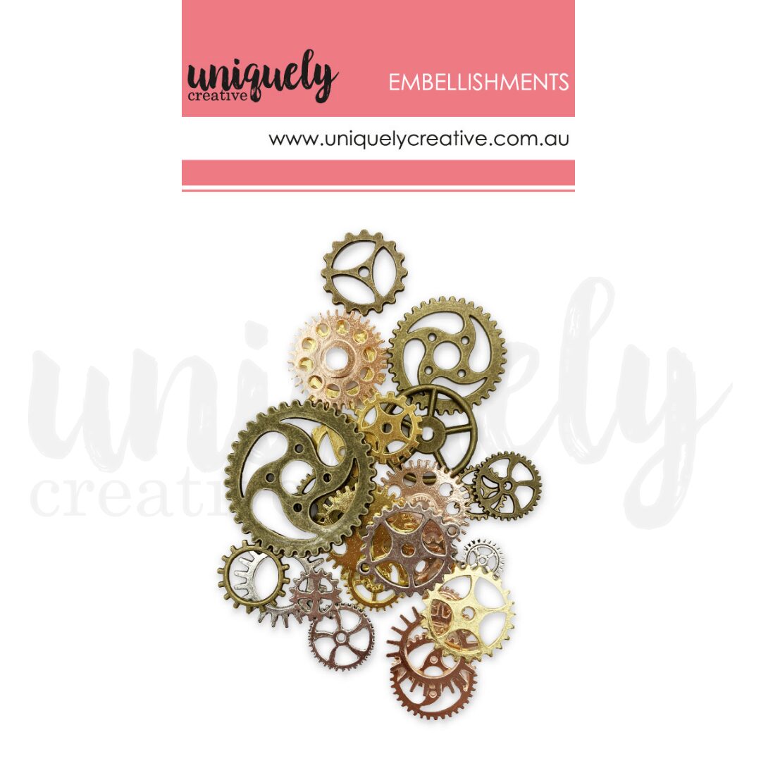 Uniquely Creative Mixed Metal Cogs