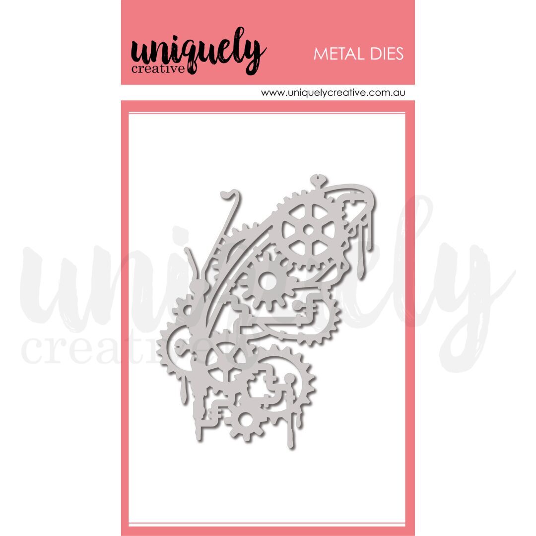 Uniquely Creative Die - Steampunk Butterfly