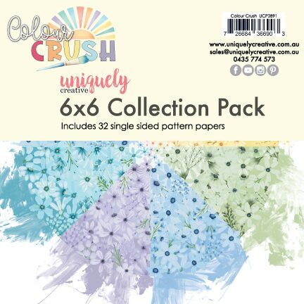 Uniquely Creative Colour Crush - 6x6" Collection Pack (32 papers)