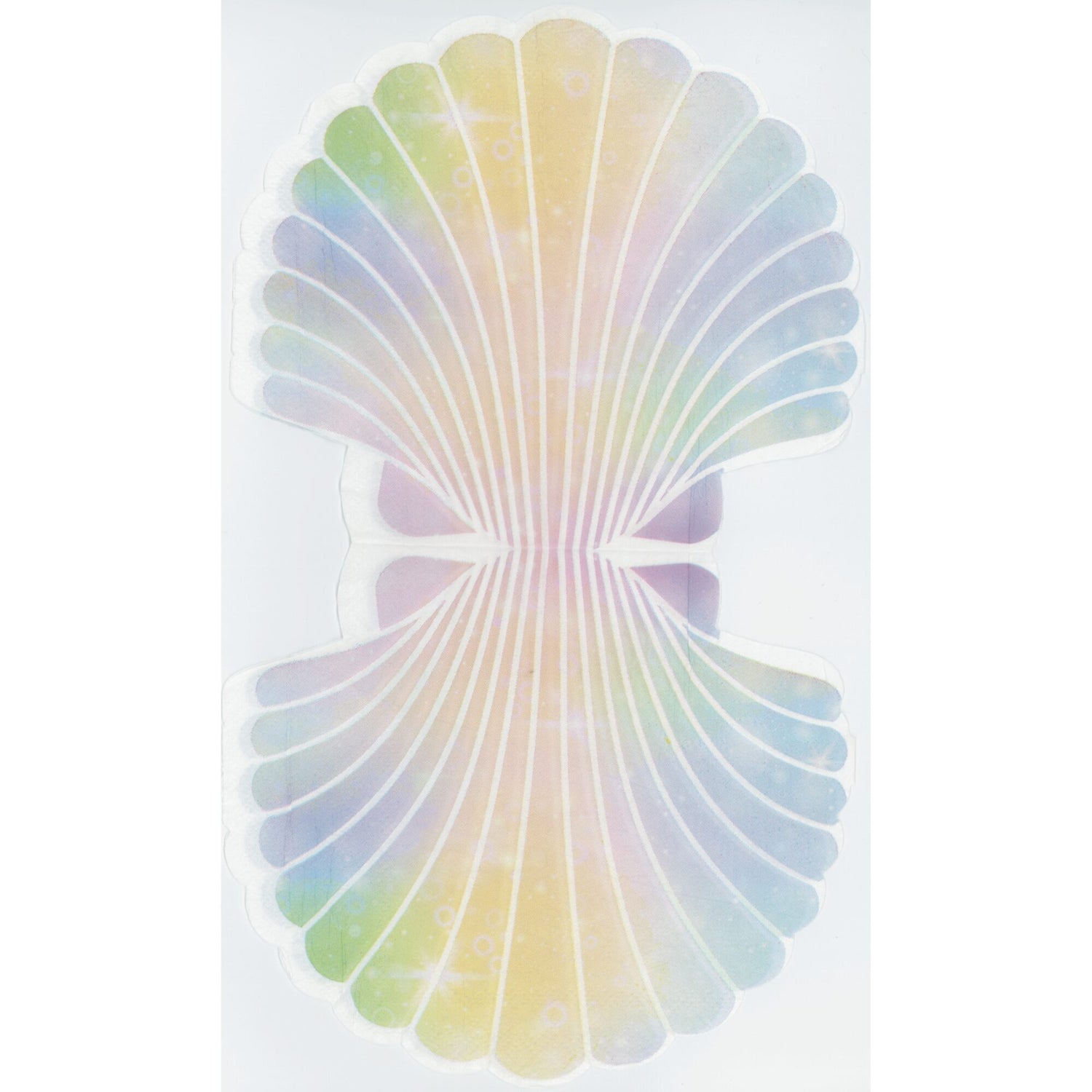 TRS Trading Group Napkin/Serviette - Rainbow Shell