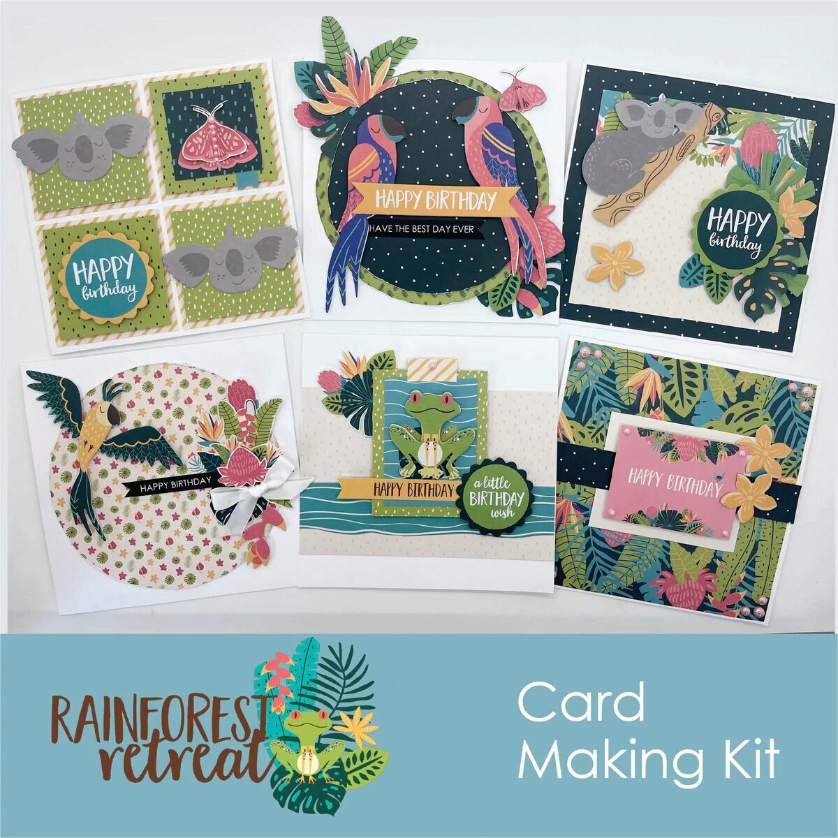 Uniquely Creative Cardmaking Kit - Rainforest Retreat