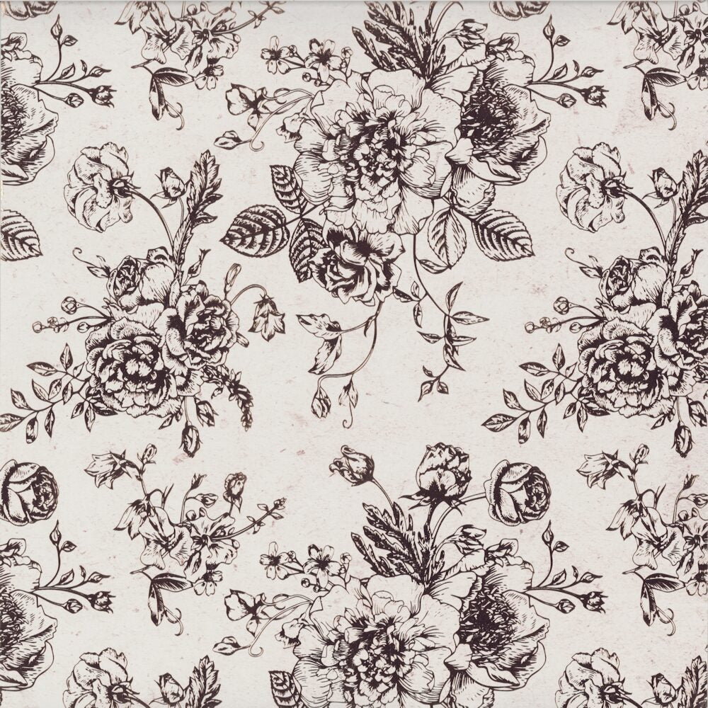Kaisercraft 12x12" Speciality Paper - Rose Bouquet (Foil)