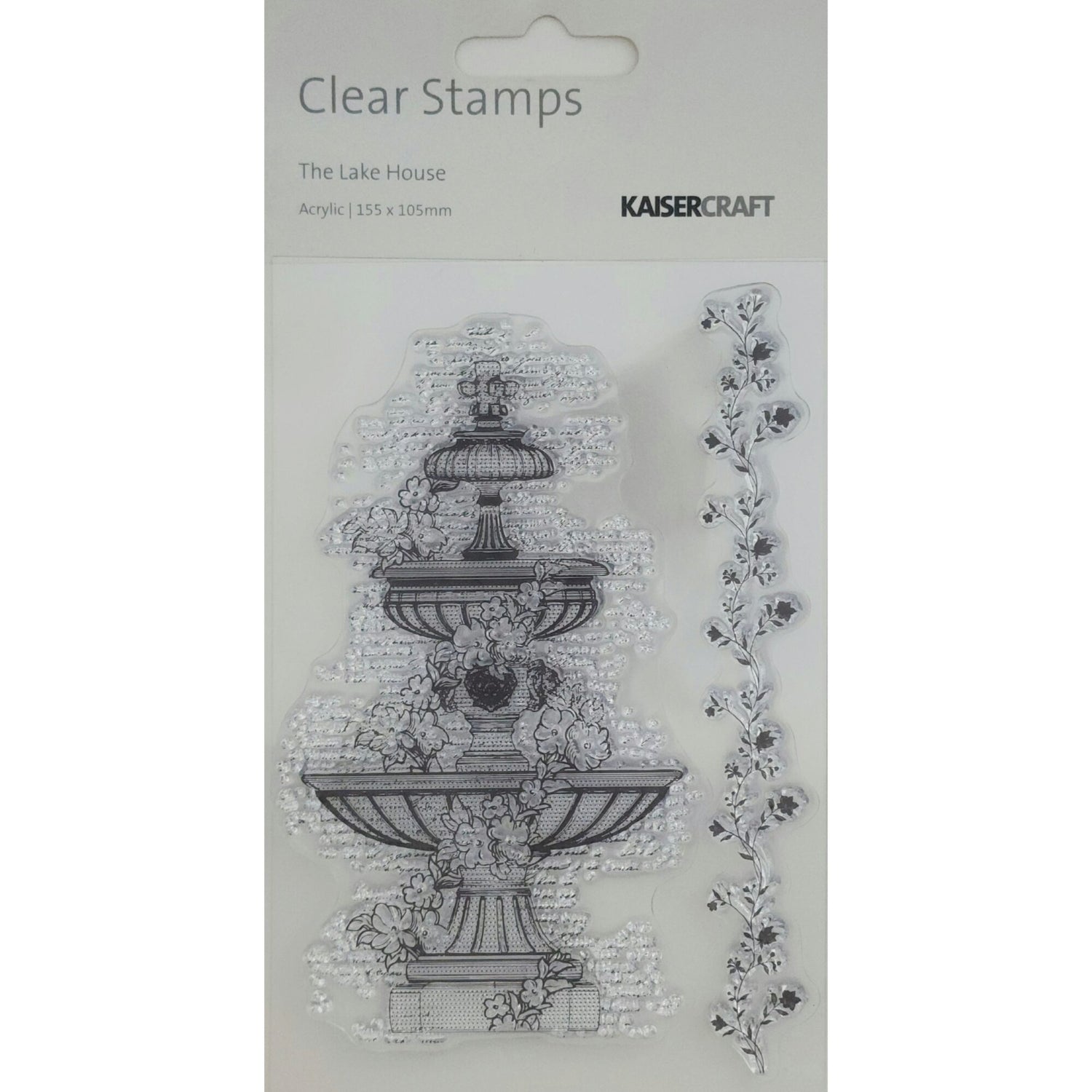 Kaisercraft Acrylic Stamp - The Lake House
