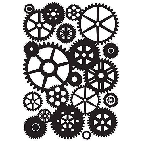 Kaisercraft Embossing Folder 4x6" - Cogs