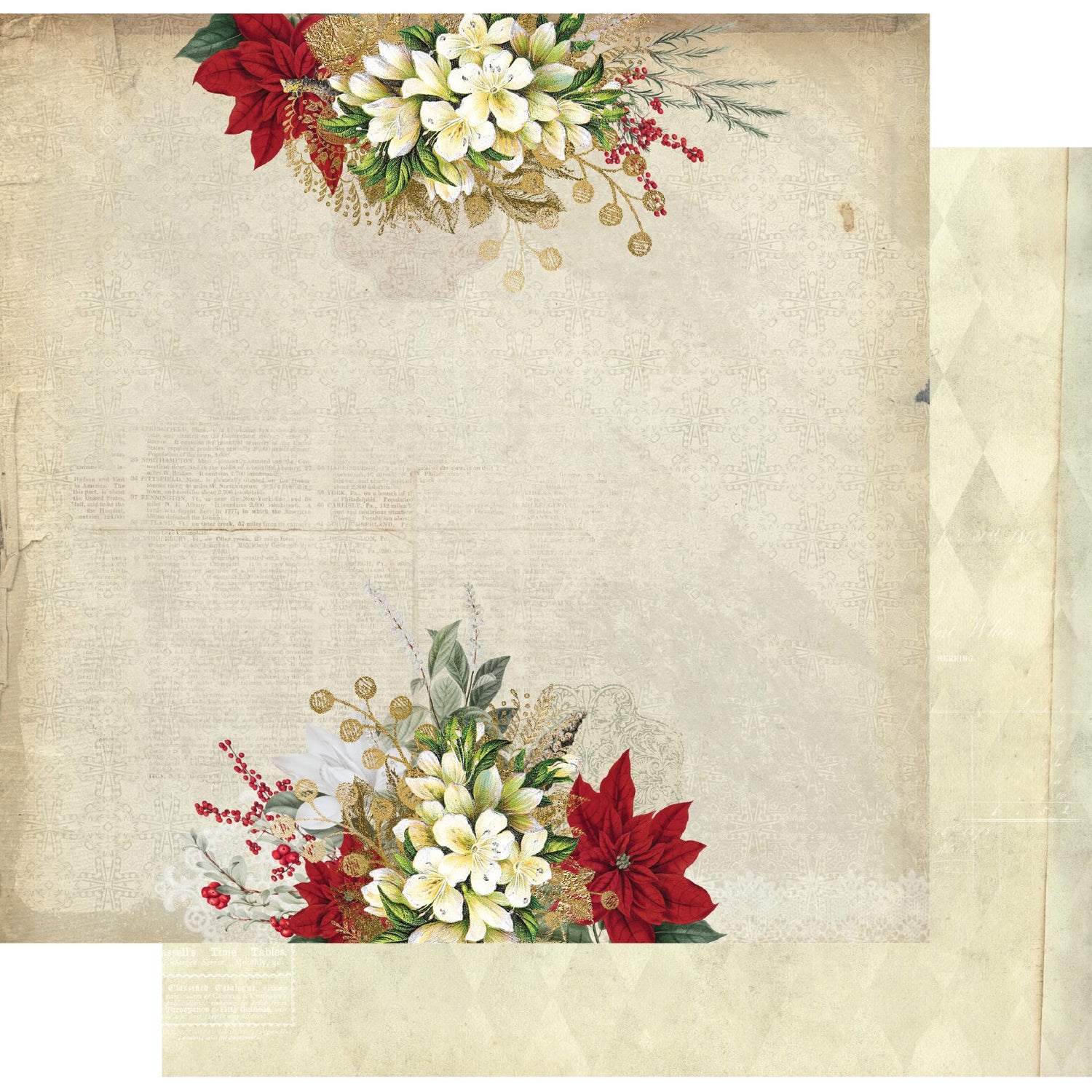 Uniquely Creative A Very Vintage Christmas - Feliz Navidad Paper