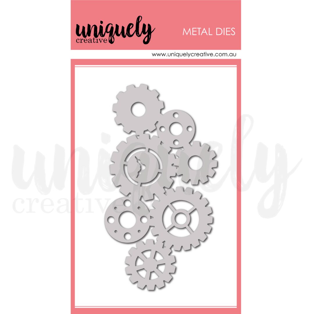 Uniquely Creative Die - Steampunk Gears