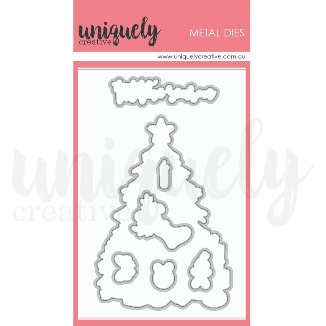 Uniquely Creative Stamp & Die Set Bundle - O Christmas Tree