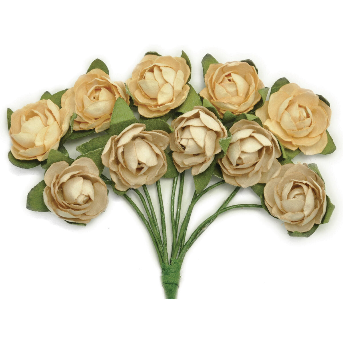 Kaisercraft Mini Paper Blooms - Honey