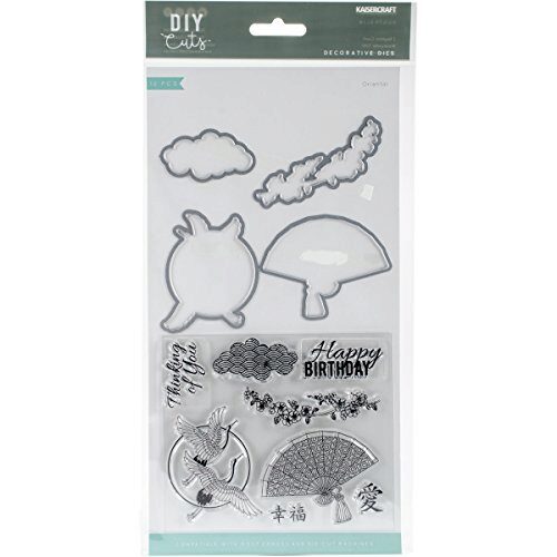 Kaisercraft Decorative Die & Stamp Set - Oriental