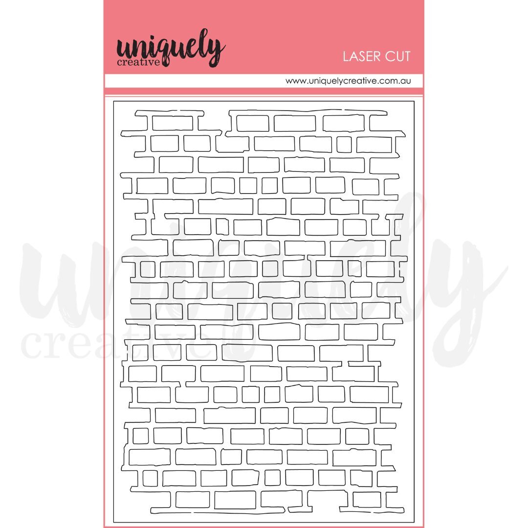 Uniquely Creative Laser Cut - Brick Wall