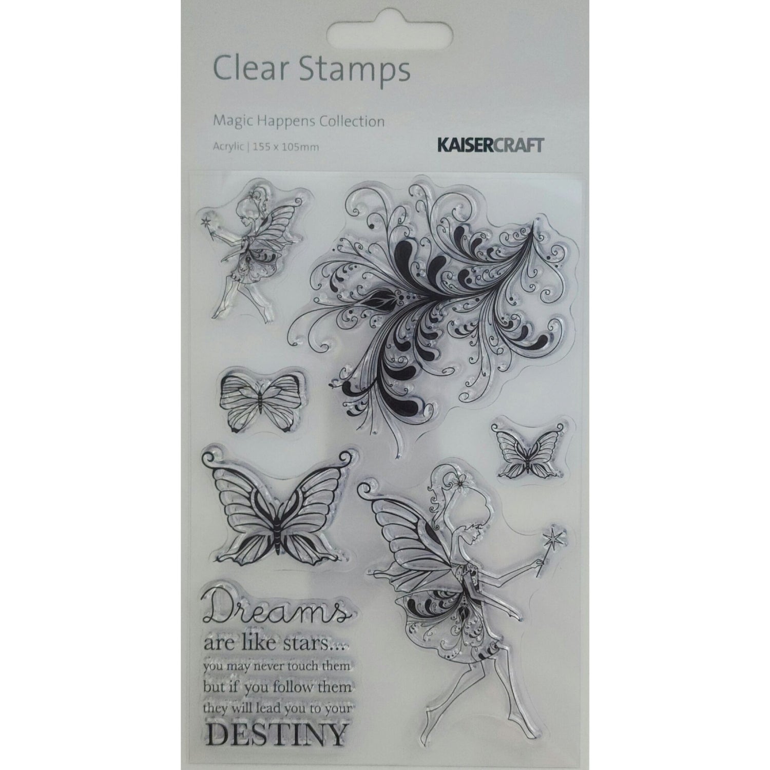Kaisercraft Acrylic Stamp - Magic Happens