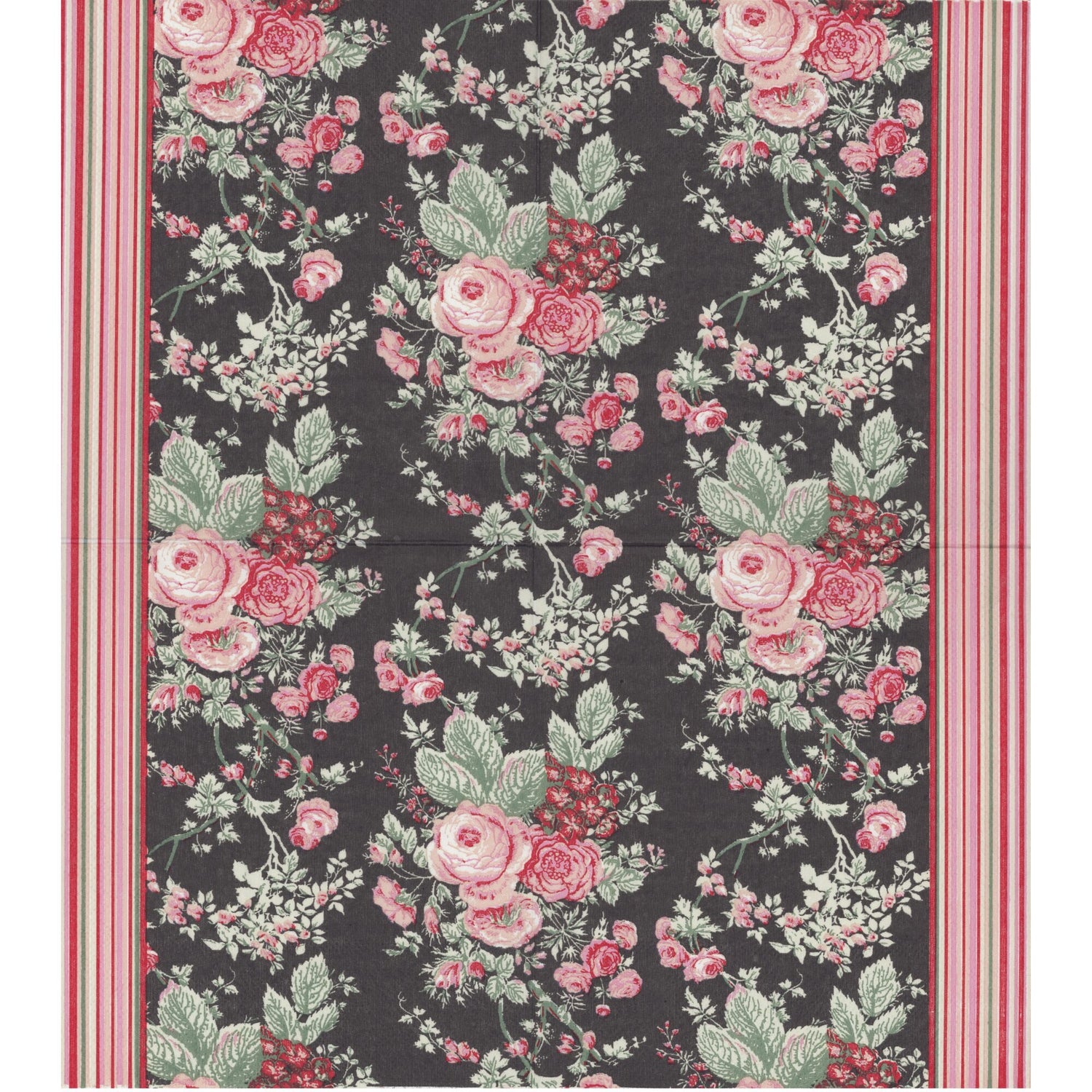 Unbranded Napkin/Serviette - Shadows & Roses