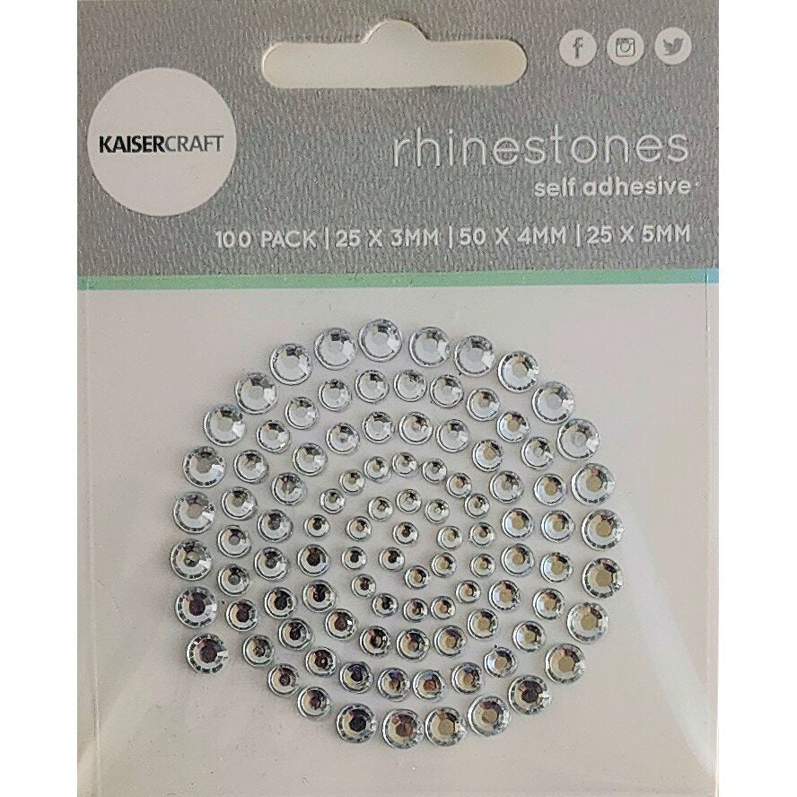 Kaisercraft Rhinestones - Silver