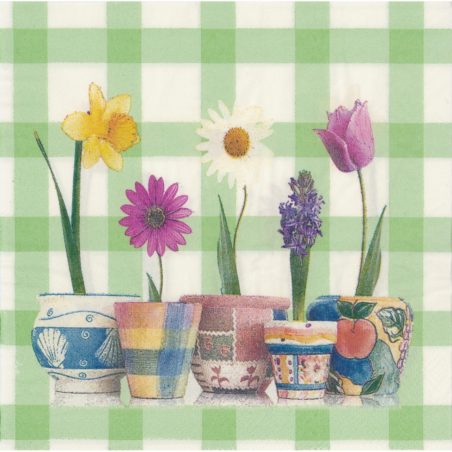 Unbranded Napkin/Serviette - Spring Bulbs