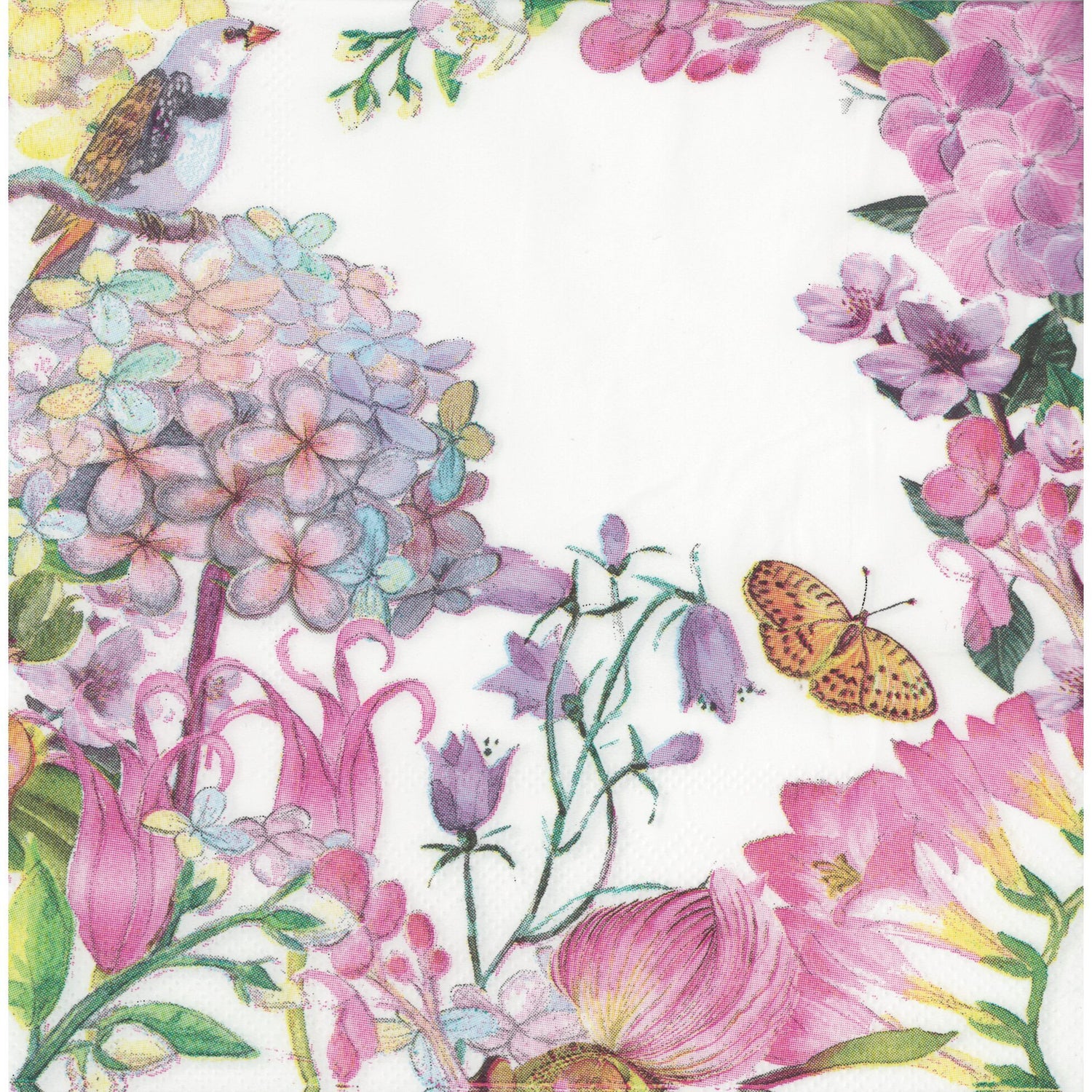 Omara Home Napkin/Serviette - Cottage Garden