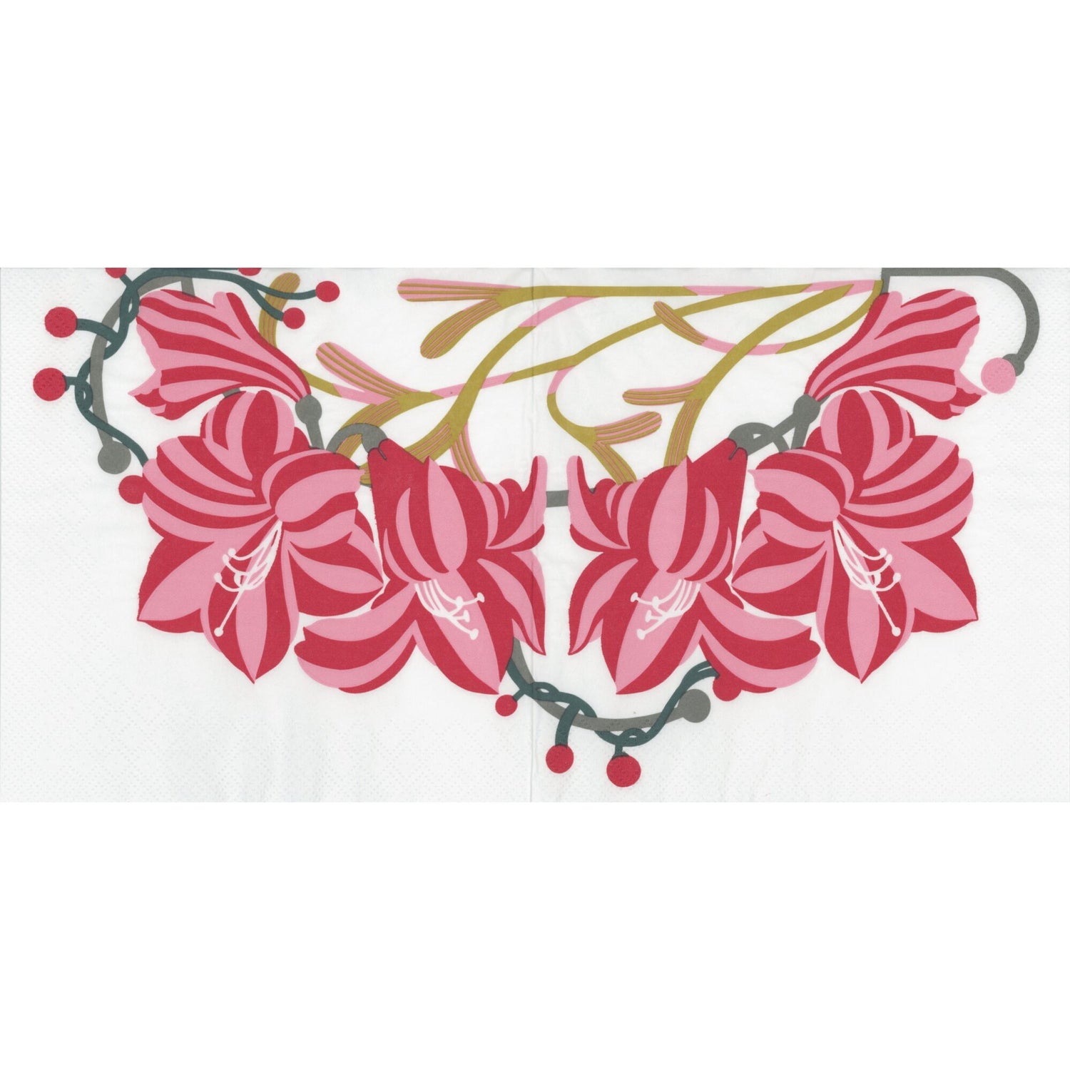 Ikea Napkin/Serviette - Cecilia Pettersson-Amaryllis