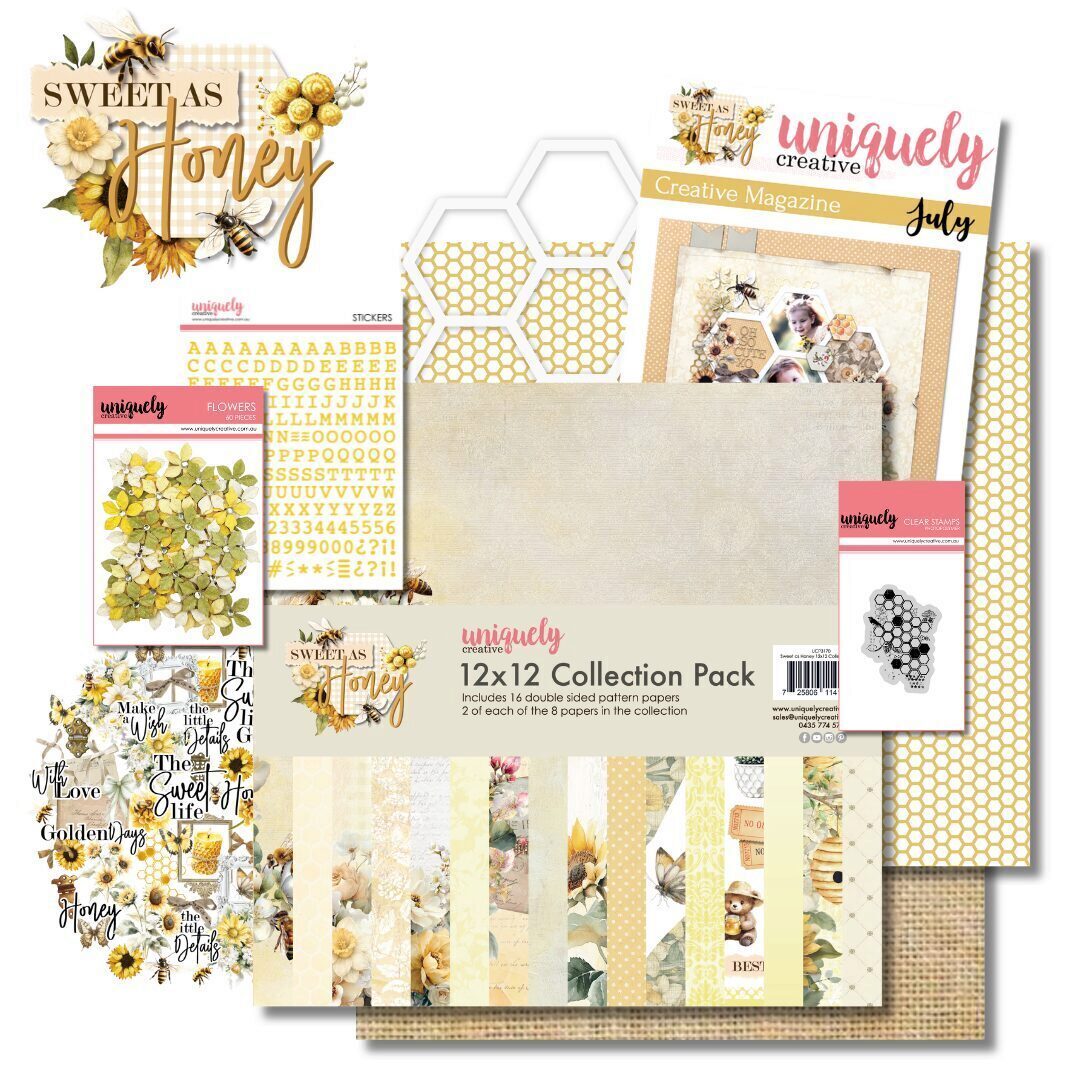 Uniquely Creative Cardmaking Kit - Sweet As Honey