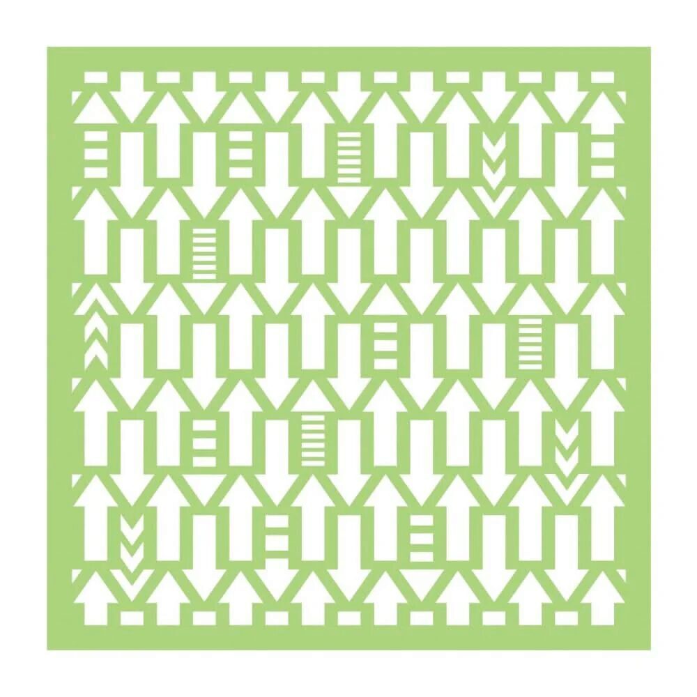 Kaisercraft 6x6" Designer Template - Arrows