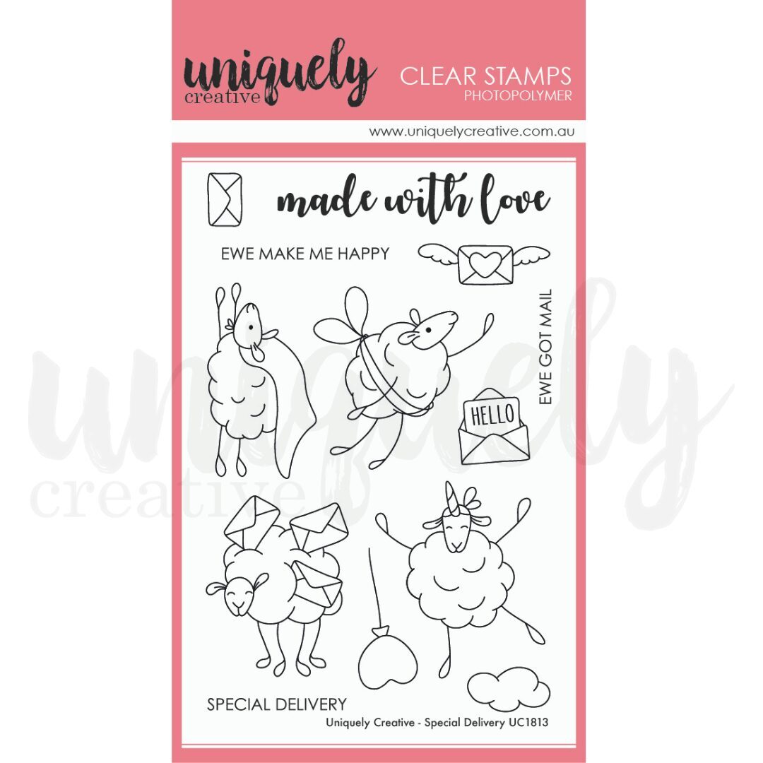 Uniquely Creative Stamp & Die Set Bundle - Special Delivery