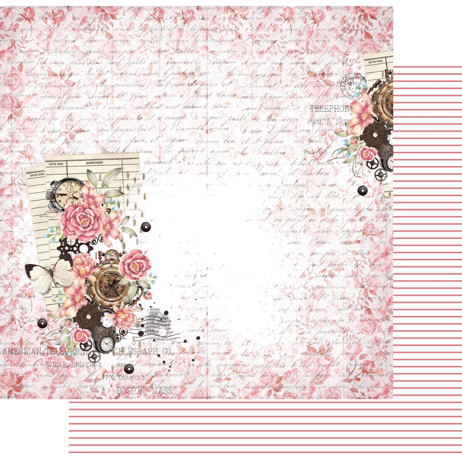 Uniquely Creative Steampunk Boutique - Borrowed Time Paper