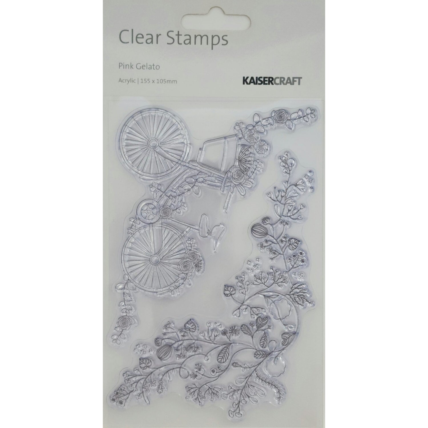 Kaisercraft Acrylic Stamp - Pink Gelato