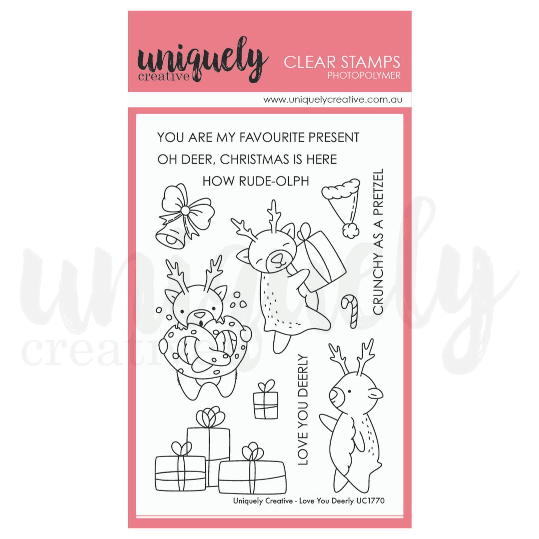 Uniquely Creative Stamp Set - Love You Deerly