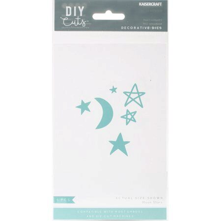 Kaisercraft Decorative Die - Moon Stars