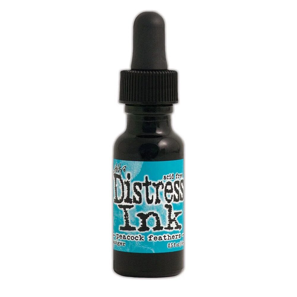 Tim Holtz Distress® Ink Re-inker - Peacock Feathers